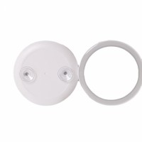 New Portable Eyebrow Drawing Tool Pocket 7X Magnification Rechargeable Suction Cup LED Makeup Mirror