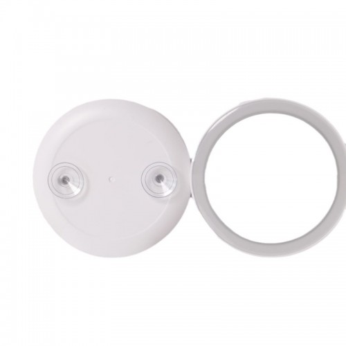 New Portable Eyebrow Drawing Tool Pocket 7X Magnification Rechargeable Suction Cup LED Makeup Mirror