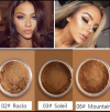 Makeup Loose Setting Powder Matte Mineral Oil-control Long-lasting Face Concealer Finishing Bronzer Contour For Black Dark Skin