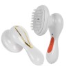 3 in 1 electronic skin body brush bath body massager /  Electric Bath Cleansing Equipment / Private label battery exfoliating brush body for shower