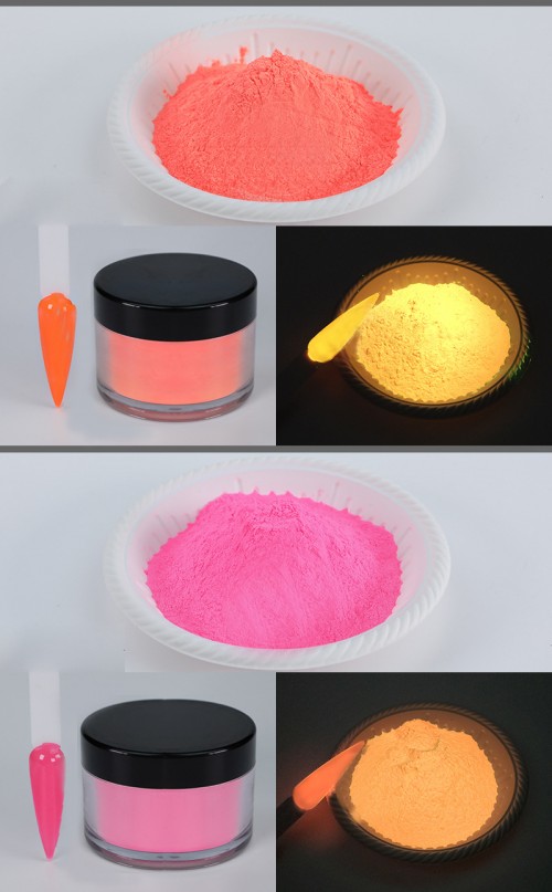 Nail polish Dip Nail — Multi-color Luminous powder, nail art 2021