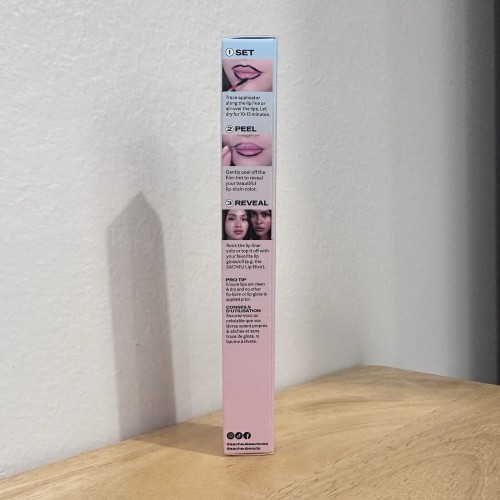 Sacheu Lip Liner Stay-N - Peel Off Lip Stain. Long Lasting Matte Lip Tattoo