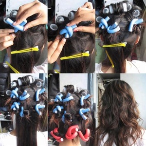 10pcs Long Hair Twist Rods  Hair Extension Salon equipment hair Curly Roller