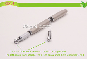 2016 BQAN Double Tips Manual Tattoo Pen for Microblade Permanent Eyebrow Pen Tattoo Tool