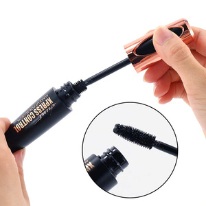 2018 New Makeup Black Waterproof Thick Long 4D Silk Fiber EyeLash Extension Mascara 4d mascara fiber