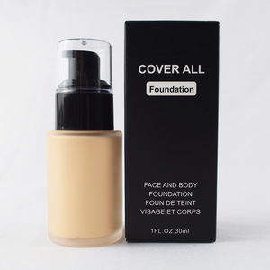 2018 private label makeup liquid foundation private label full coverage foundation