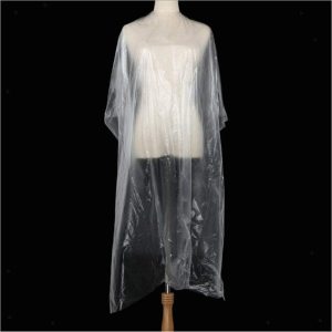 50 PCS Hair Cutting Barber Shop Disposable Plastic Hair Cape 150*120cm