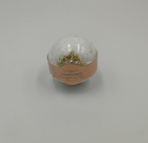 bath fizzer 180g ball shape chamomile botanical bath fizzer