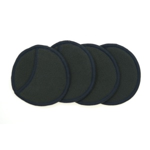 Best Selling 3 Layers Black Eco Friendly Organic Reusable Bamboo Makeup Remover Cotton Pads