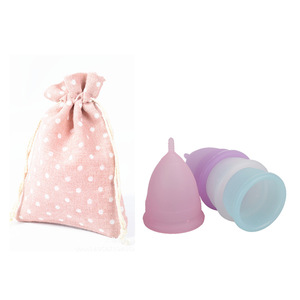 Best Silicone Menstrual Holder Cup With Bag