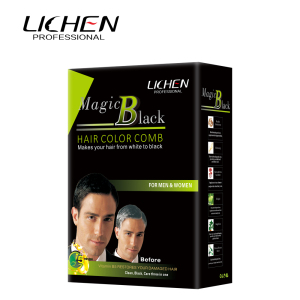 Black magic combs hair dye color comb with foams color hair ammonia free hair dye 100%