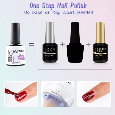 Cat&prime; S Eye Solid Color One Step Nail Polish Gel Set