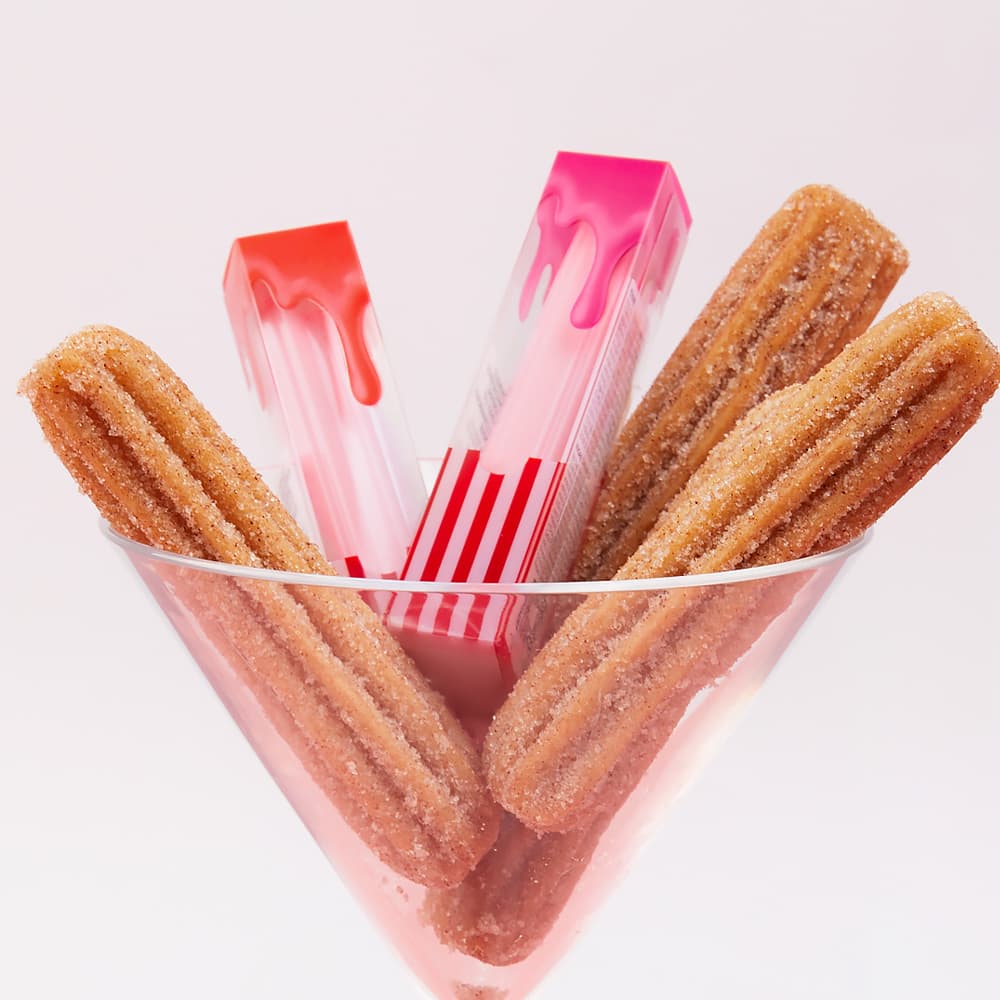 [CORINGCO]PINKCHURROS PLUMPING GLOSSY LIP