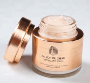 Cre8skin Salmon Oil Facial Cream Whitening Lightening Anti-Aging Anti-wrinkle Moisturizer Natural Lotion Made in Korea