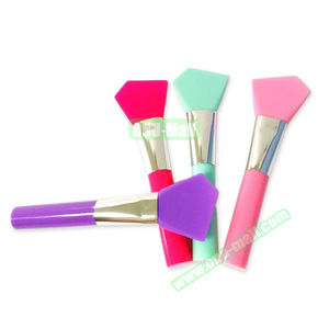 Custom Logo Colorful Facial Mask Brush Silicone Applicator, Cosmetic Makeup Tool