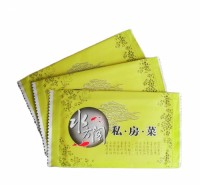 Customized Convenient Hand and Face Cleaning  Restaurant Single pack Wet Tissue