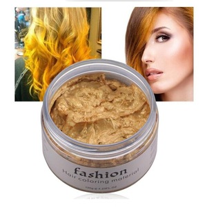 Disposable Hair Dye Coloring Mud Cream fashion Hair Styling Pomade