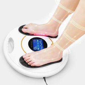 EMS Foot Massager Portable Electric Stimulation Blood Circulation Leg and Feet Massager TENS Massager
