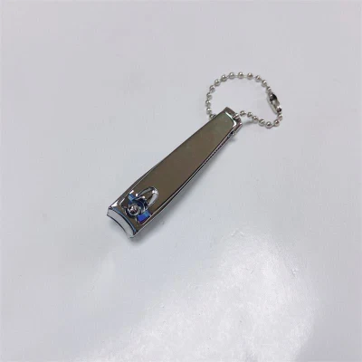 Factory Directly Price Medium Size Nice Color Pattern Nail Clipper Cutters with Laser File and Chain