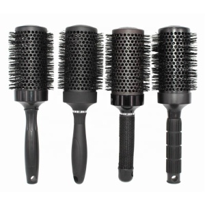 Full color changed thermal hair brushes ionic round brush professional barber shop use
