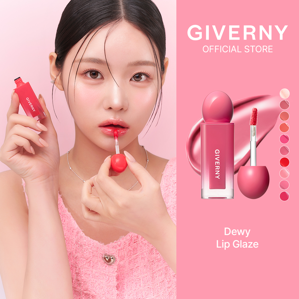 [GIVERNY] DEWY LIP GLAZE (10 colors)