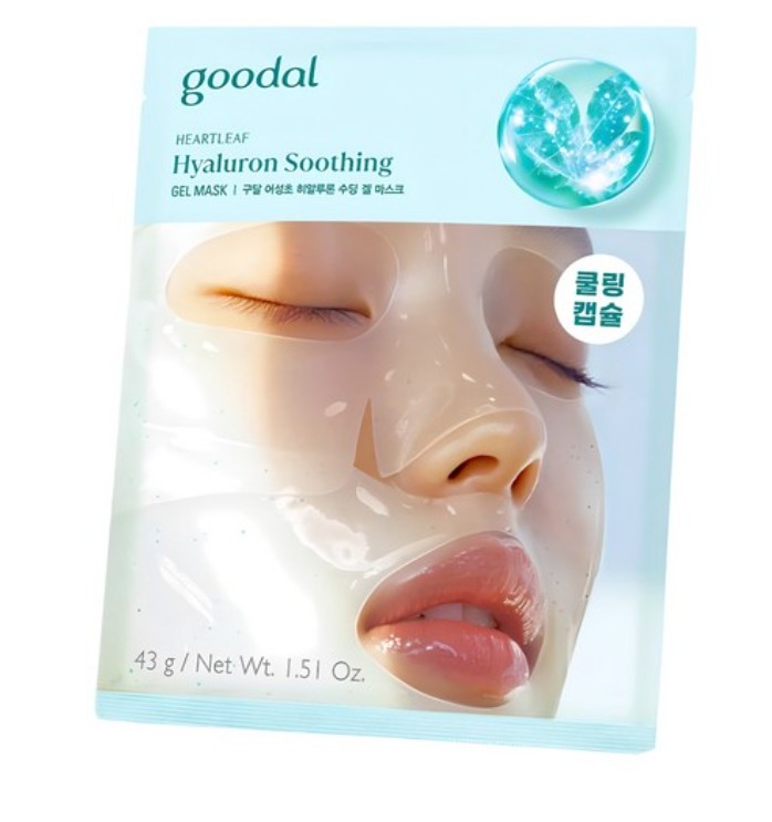 (Goodal) HEARTLEAF HYALURON SOOTHING GEL MASK