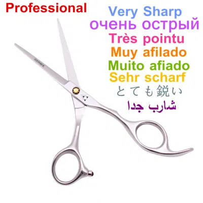 Hair Scissors 5.5 6.0 Professional Hairdressing Scissors Barber Scissor Set