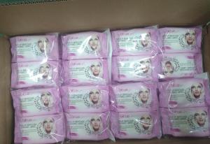 High quality adult  face wet wipes promotional cleansing make-up remover wipes