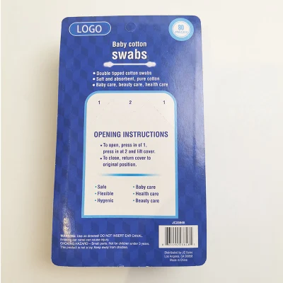 High-Quality Low Price Edged Portable Cleaning Cotton Swabs