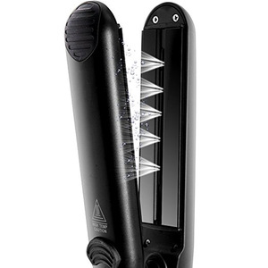 Hot selling adjustable temperature steam style hair straightener