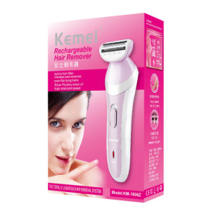 KEMEI ladies shaving machine KM-1606 shaving hair removal device underarm razor female hair stripper