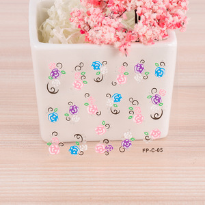 kids finger decorative colorful sticker nail art
