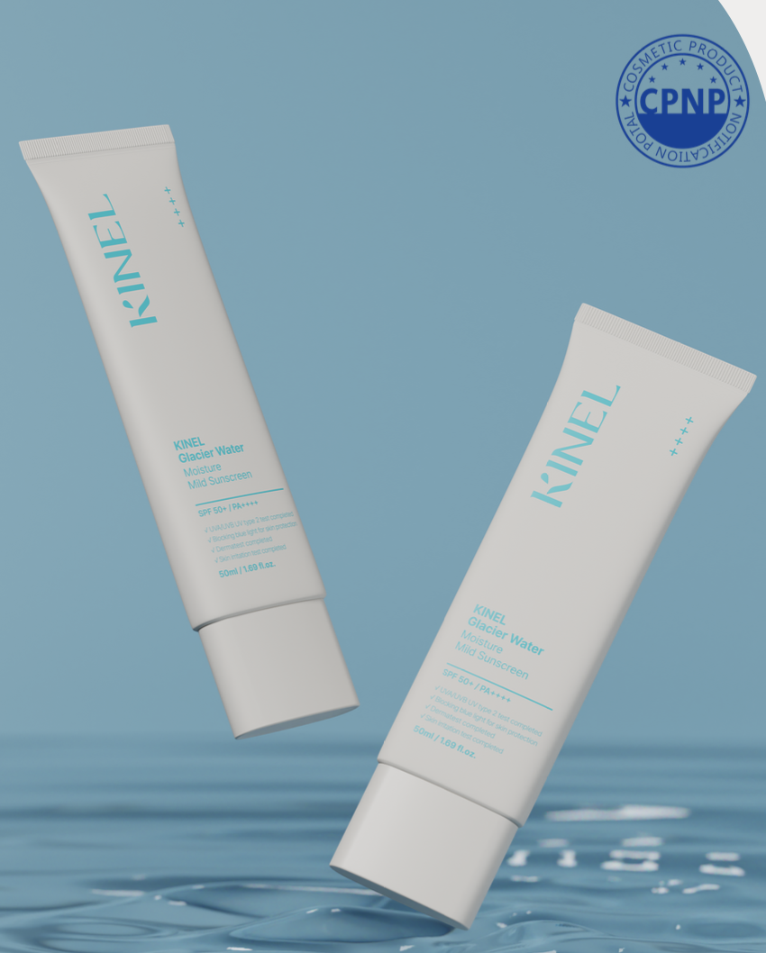 [Kinel] Premium Glacier Water Moisture Mild Sun Cream