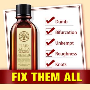 LAIKOU morocco Pure Argan Oil Hair Care Essential Oil For Dry Hair Types damaged hair repair treatment