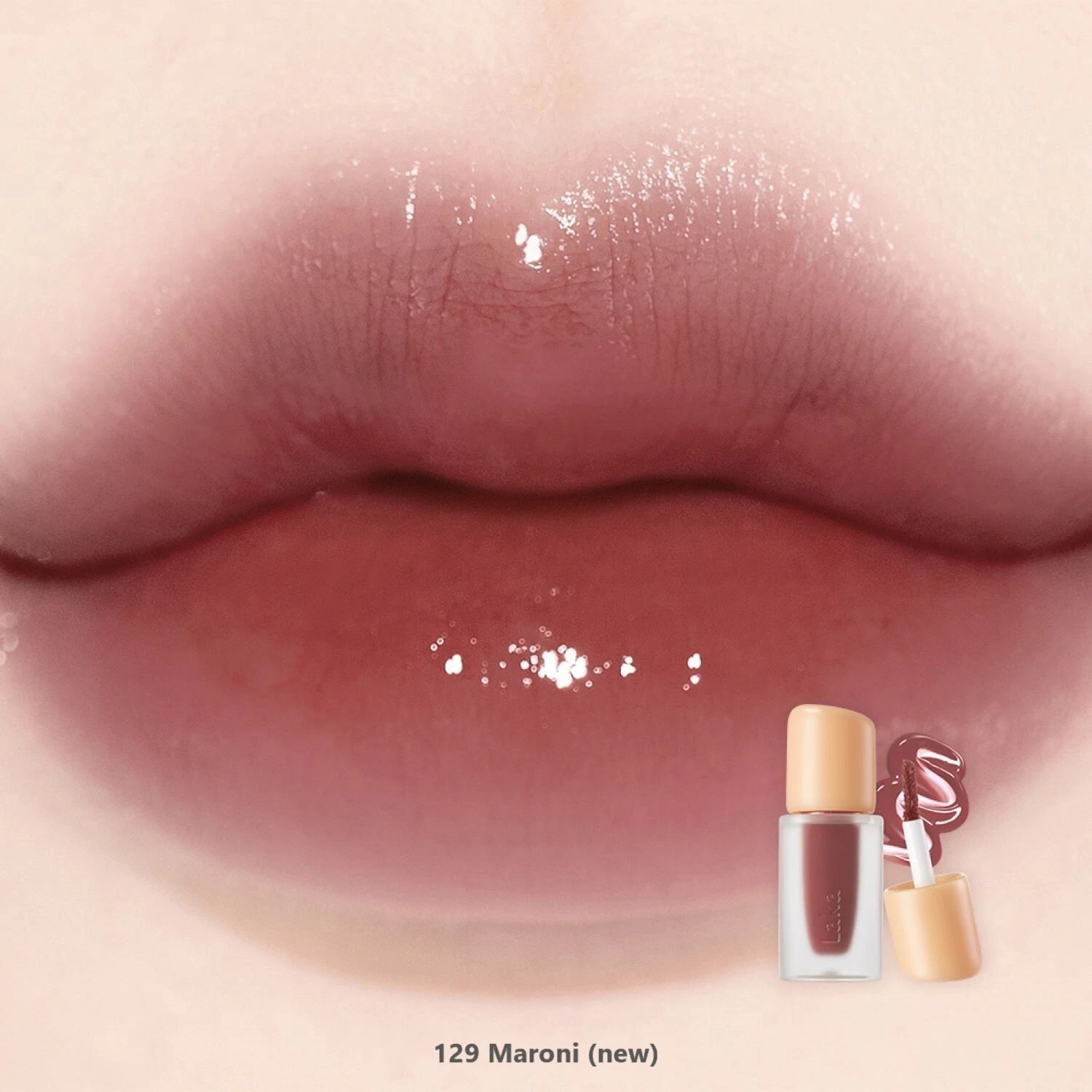 (LAKA) Fruity Glam Tint [#129 Maroni] 4.5g