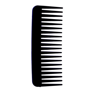 Low price private label Hair Comb Makeup Comb Plastic Comb  Makeup Tools