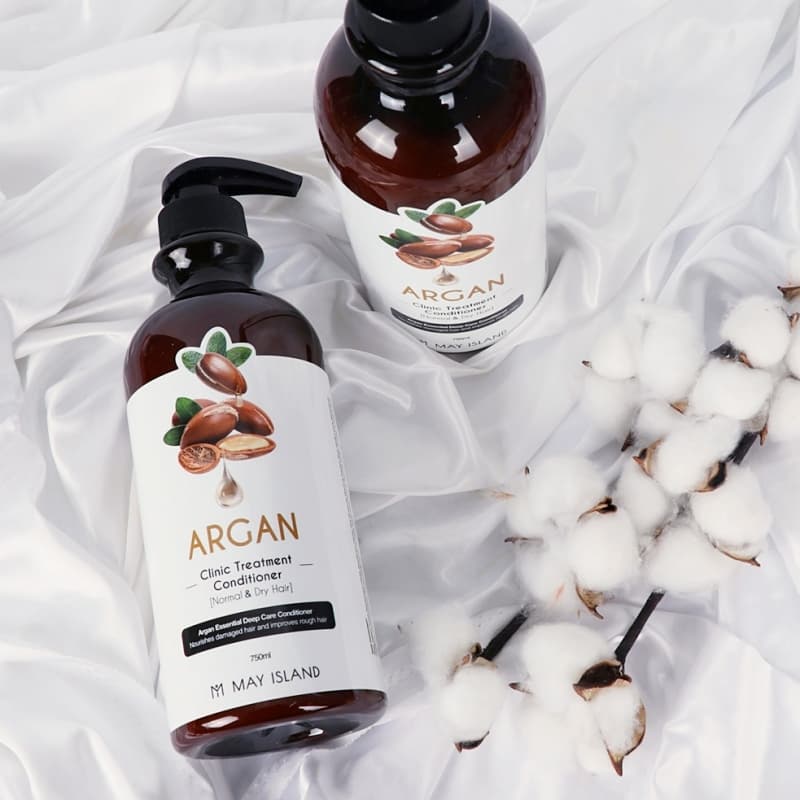 [MAY ISLAND] PROFESSIONAL CLINIC TREATMENT SHAMPOO &amp; CONDITIONER ARGAN 750ml