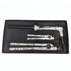 mini hair straightener &hair curler & perm machine 3in1 ceramic iron with Eur plug