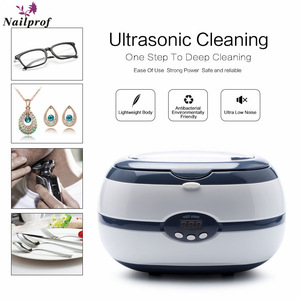 Nailprof Wholesales hot selling digital ultrasonic cleaner for jewelry nail art tools/ glasses/ Metal Parts / Glass Tanks