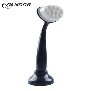 new design fashion facial brush good price with CE & ROHS private label cosmetic brush oval makeup brush private label