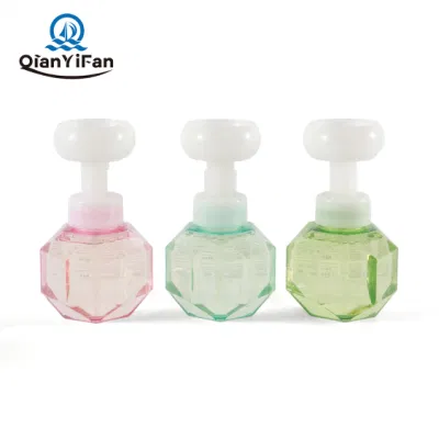 New Press Type Flower Foam Bottle Hand Sanitizer Cosmetics Separate Bottle Convenient Type Travel Lotion Separate Bottle