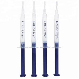 Non Peroxide Non Painful Non Sensitivity Teeth Whitening Gel Syringe Teeth Bleaching Gel