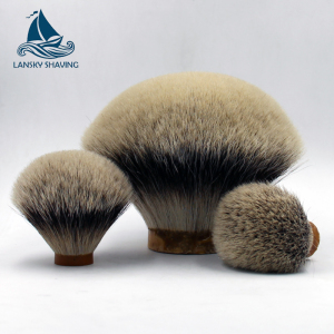 OEM shaving brush made up different type material shaving knots and shaving handle china supplier