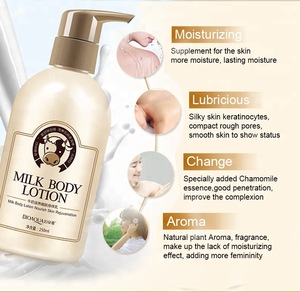 OEM/ODM BIOAQUA Milk Body Lotion Nourishing Hydrating Moisturizing Firming Softening Tender Body Lotion For skin care