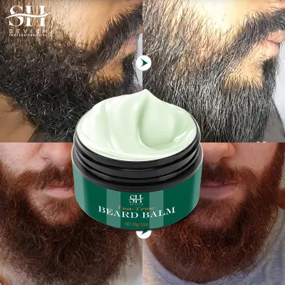 Organic Moisturizing Beard Oil Balm for Men Private Label Men Beard Balm