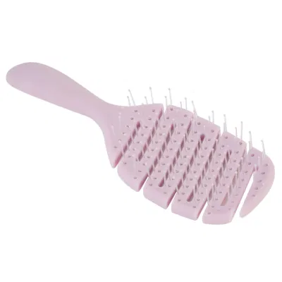 Plastic Detangler Hair Brush Wide Tooth Comb