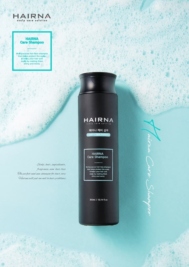 Premium Anti-Hair Loss HAIRNA CARE Shampoo