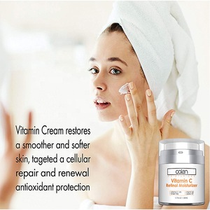 Private Label Natural Moisturizing Whitening Anti Aging Face Vitamin C Cream