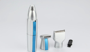 Professional 3 in 1Mens Grooming Set, Nose Trimmer, Shaver