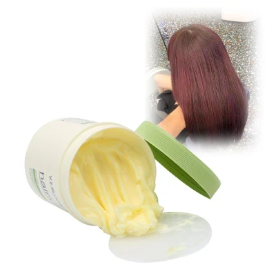 Professional Hair Treatment Care Germany Quality Vegetal Essence Collagen Protein Repair Hair Mask Straightening Cream
